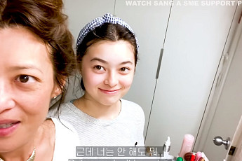 임상아, 혼혈 딸 올리비아 미모 눈길…엄마 뒤이어 무용 전공