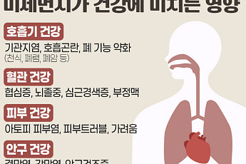 [인포그래픽] '최악 미세먼지' 내 건강 지키려면…