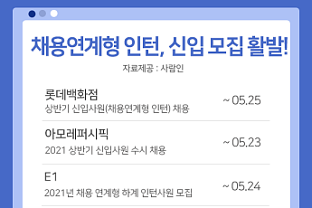 롯데百ㆍ아모레 등 채용연계형 인턴 찾는 기업 ‘주목’