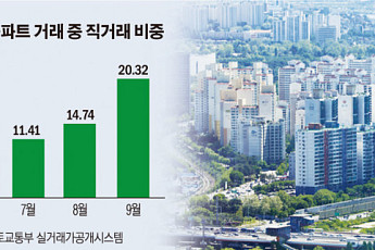 서울 아파트 ‘직거래’ 비중 증가…주택가격 하락세 틈탄 편법 증여 의심도