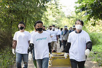 민팃, 여의도 샛강공원서 에코 캠페인