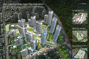 LH, 부천원미 도심공공주택 복합사업 설계 당선작 공개