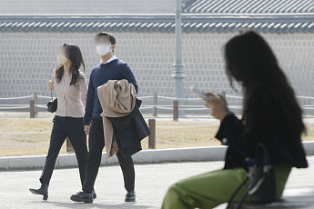 포근한 날씨에 개나리 개화…입동 지나도 따뜻한 이유