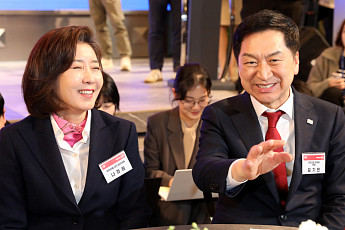 김기현·나경원 다시 ‘활짝’...羅 “소의보다 대의 위해 함께 가야”