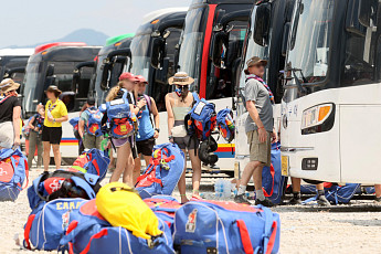 조계종, 폭염 속 잼버리 대원에 170여개 사찰 개방