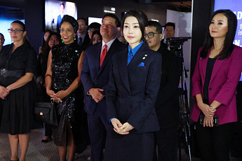 김건희 여사, 엑스포 유치전 가세…