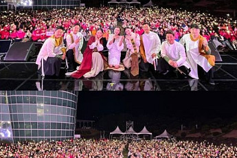 송가인, 제주 공연 성황리 마무리…