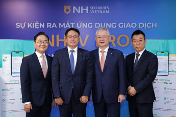 NH투자증권, 베트남서 신규 MTS 출시…정영채 사장 “디지털 선도 증권사로 성장”