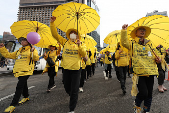 참사 10주기…전국일주 행진 마친 세월호 유가족