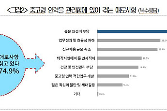 대기업, ‘높은 인건비’로 고령 인력 관리 어려움 겪는다
