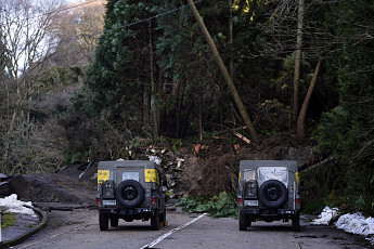 일본 노토반도 규모 5.9지진...올해만 두번째 강진