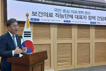김윤 “간호법·지역의사제·공공의대 ‘미완수 과제’ 해결하겠다”