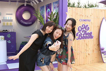CJ온스타일, 여름철 핫플 양양서 팝업 스토어 ‘온 더 비치’ 개최