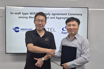 머큐리, 日 기업에 와이파이6 공유기 공급…