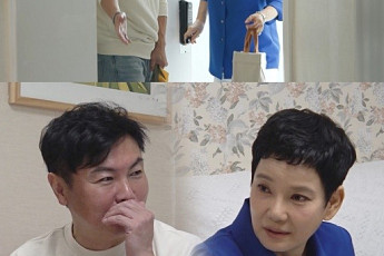 '미우새' 임원희ㆍ안문숙, 중년 로맨스 성큼…역대급 스킨십에 스튜디오 초토화