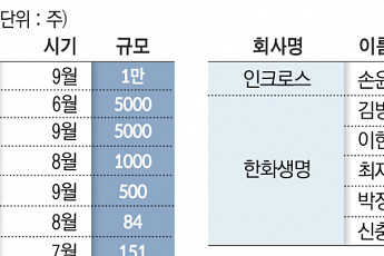 삼성 SK 롯데 바닥 신호?… 임원 잇따른 자사주 매입