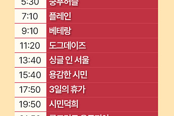 2024 추석 TV 특선영화(18일)…OCN '콘크리트 유토피아'·'싱글 인 서울'·'플레인' 등