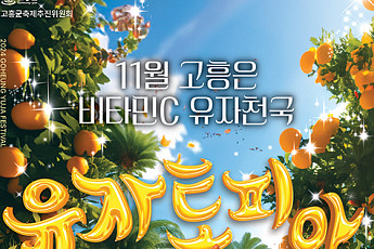 축제같은 11월의 시작…'고흥유자축제' 外 [주말N축제]