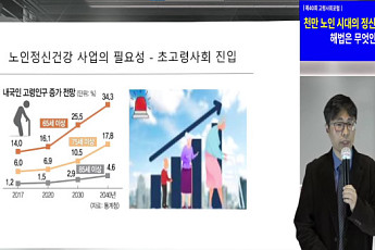 초고령사회 눈앞, 노인 정신건강 문제 해결하려면