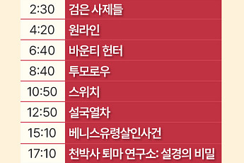 2025 설날 OCN 특선영화(28일)…기생충·베놈2·외계+인·조작된도시·신세계 등