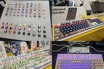 ‘키꾸에 이렇게 진심?’ 1000평 뒤덮은 ‘형형색색’ 자판의 향연[가보니]
