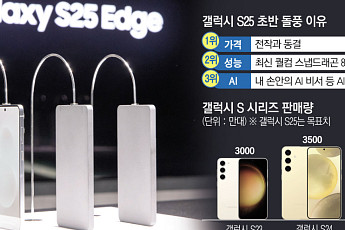 갤럭시 S25, 초반 돌풍 비결은…  '가격·성능·AI' 삼박자