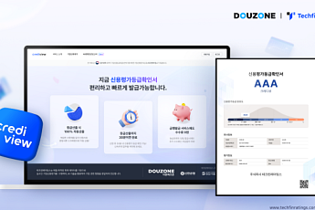 더존비즈온 계열사, AI기반 기업신용평가플랫폼 ‘크레디뷰’ 공개