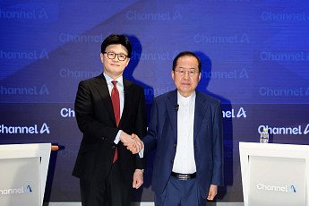 “홍후보님이 깐족거려” “서로 깐족거리면서 해보자”...홍준표·한동훈 난타전 [종합]