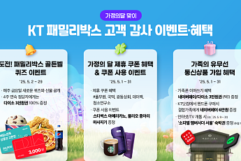 이동통신사, 가정의 달 맞아 대규모 프로모션 진행
