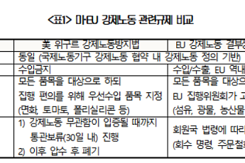 美·EU ‘인권 리스크’ 주의보 “국내 수출기업도 인권 실사 대비해야”