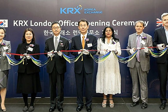 거래소, 런던사무소 개소식 개최