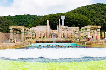 [포토] 장마에도 OK! 오션월드, 비 오는 날 최대 60% 할인·특별 혜택