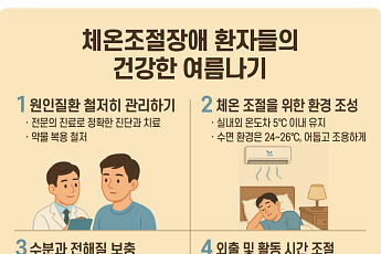부산 온병원, 체온조절장애, 자율신경계 이상의 원인과 관리법 안내