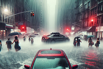 “폭우로 차량 침수 시 특별 점검 서비스 받으세요”