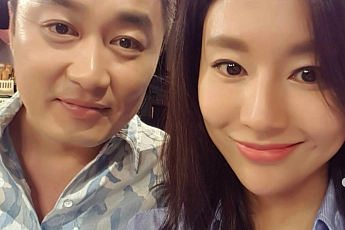 컬투 정찬우, 활동 중단 7년 만의 근황…서유정과 '찰칵'