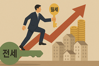 임대차 시장 월세화 가속…올해 월세 계약 벌써 100만 건 넘었다