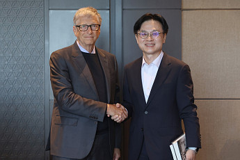 산업장관, 빌 게이츠 면담…