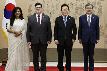 李대통령, 방글라데시·스페인 등 7개국 주한대사 신임장 받아