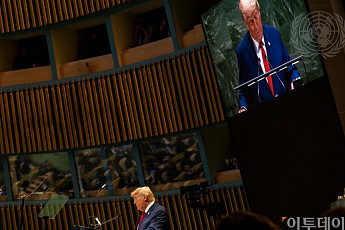 트럼프, 유엔 연설서 '무역합의국'으로 한국 소개⋯北 언급 없어