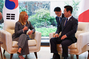 李대통령, 이탈리아 총리와 정상회담…여당 지도부 만찬도