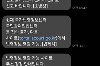 행안부 “관공서 서비스 가능 여부, 네이버 공지로 확인”