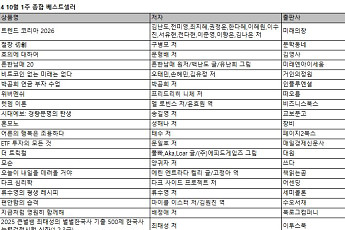 4분기 맞아 경제·경영 도서 판매↑⋯'트렌드 코리아 2026' 1위 등극