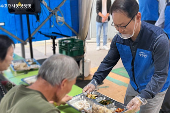 성대규 동양생명 대표, 직원들과 ‘우리의 건강한 한끼’ 봉사활동