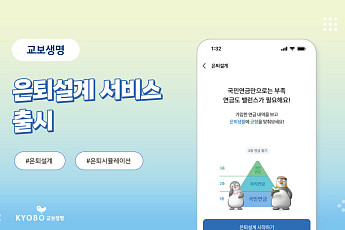 교보생명, 업계 최초 ‘은퇴설계 시뮬레이션 서비스’ 출시