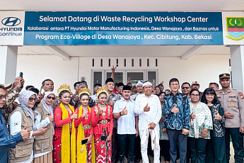 현대차, 인도네시아 내 지역주민 주도형 플라스틱 자원순환시설 조성