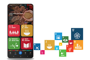 월 5000만명 갤럭시 스마트폰 사용자, 글로벌골즈앱으로 사회적 가치 실현