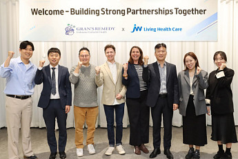 JW생활건강, ‘그랜즈레미디’ 개발사 ‘엔데버헬스컨슈머‘와 파트너십 강화 논의