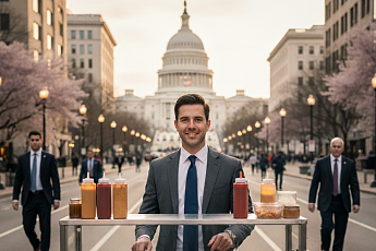 변호사도 거리에서 '핫도그 장사'...셧다운 장기화에 무너진 생계