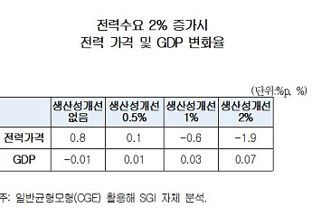 전력요금 상승, 반도체·디스플레이 직격탄…“생산성 혁신 시급”