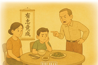 “밥은 왜 물리지 않느냐”